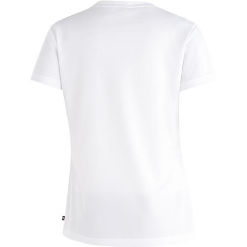 Rückansicht von Maier Sports Tilia Pique T-Shirt Damen Weiß