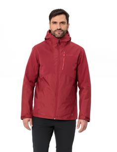 Rückansicht von VAUDE Men's Miskanti 3in1 Jacket II Doppeljacke Herren carmine