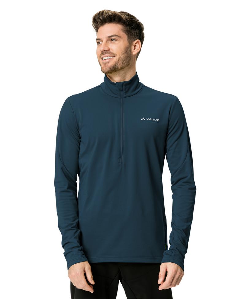 VAUDE VAUDE Men's Livigno Halfzip II Sweatshirt Herren - dark sea - 0 | SportScheck