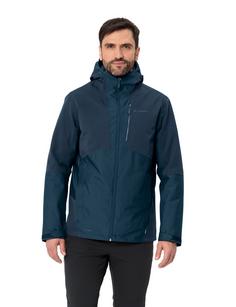 Rückansicht von VAUDE Men's Miskanti 3in1 Jacket II Doppeljacke Herren dark sea uni