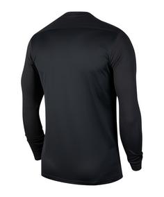 Rückansicht von Nike Park VII Trikot langarm Fußballtrikot Herren schwarzweiss