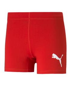 PUMA Cross the Line Short Running Damen Laufshorts Damen rot