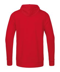 Rückansicht von JAKO Base Hoody Funktionssweatshirt schwarzweiss