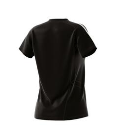 Rückansicht von adidas Tiro 19 Trainingsshirt Damen T-Shirt Damen schwarzweiss