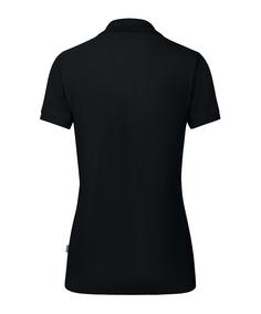 Rückansicht von JAKO Organic Poloshirt Damen Poloshirt Damen schwarz