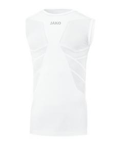 JAKO Comfort 2.0 Tanktop Funktionsshirt weiss