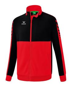 Erima Six Wings Trainingsjacke Trainingsjacke Herren rotschwarz