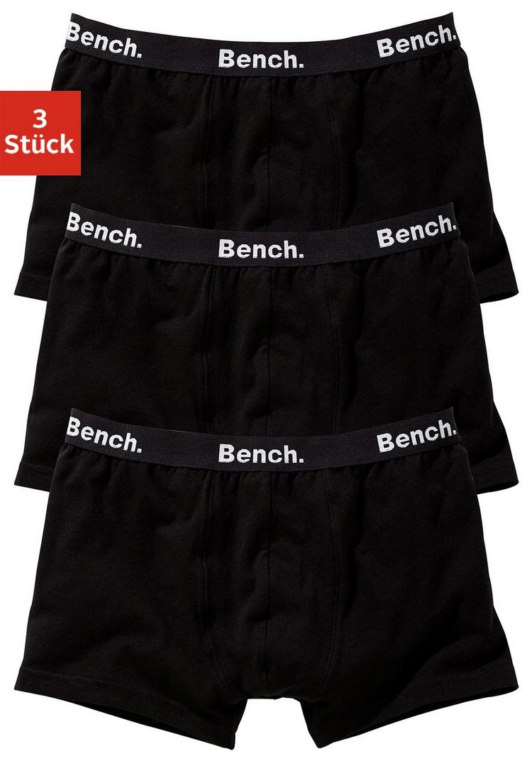 Bench Bench Boxer Unterhose Herren - schwarz - 3 | SportScheck