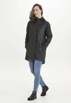 Rückansicht von Weather Report PETRA Regenjacke Damen 1001 Black