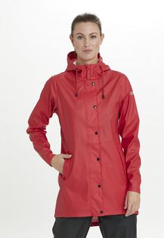 Rückansicht von Weather Report PETRA Regenjacke Damen 4223 Rococco Red