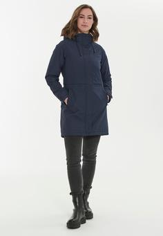 Rückansicht von Whistler Mullie Regenjacke Damen 2048A Navy Blazer