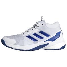 adidas Crazyflight 5 Mid Indoor Schuh Hallenschuhe Herren Cloud White / Royal Blue / Cloud White