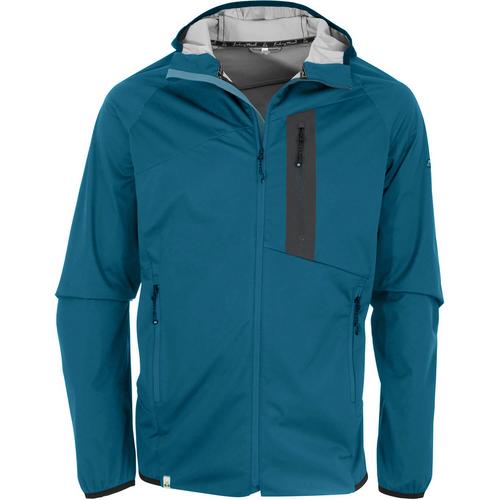 Rückansicht von Maul Sport Achenkopf Softshelljacke Herren Petrol