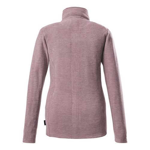 Rückansicht von KILLTEC Fleecejacke Fleecejacke Damen Violett3924