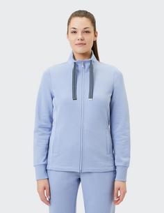 Rückansicht von JOY sportswear TATJANA Trainingsjacke Damen morning sky