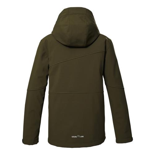 Rückansicht von KILLTEC KOS 321 Softshelljacke Kinder Blau3044