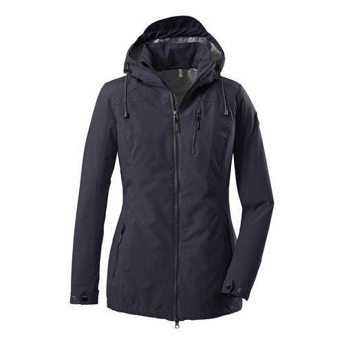 Rückansicht von G.I.G.A. DX by killtec Solena Outdoorjacke Damen Marine