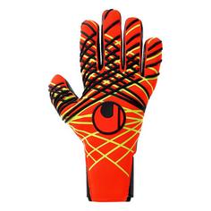 Uhlsport Prediction Absolutgrip HN Torwarthandschuhe Kinder fluo rot/fluo gelb/schwarz