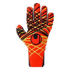 Uhlsport Prediction Absolutgrip HN Torwarthandschuhe fluo rot/fluo gelb/schwarz