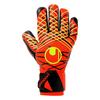 Uhlsport Prediction Supersoft HN Torwarthandschuhe Kinder - fluo rot/fluo gelb/schwarz