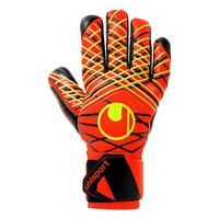 Uhlsport Prediction Supersoft HN Torwarthandschuhe Kinder - fluo rot/fluo gelb/schwarz