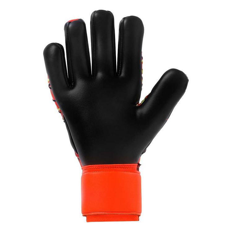 Uhlsport Uhlsport Prediction Supersoft HN Torwarthandschuhe Kinder - fluo rot/fluo gelb/schwarz - 0 | SportScheck