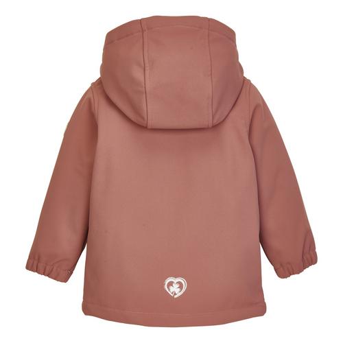 Rückansicht von first instinct by killtec FIOS 18 Softshelljacke Kinder Rot4519