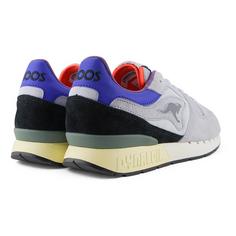 Rückansicht von KangaROOS Originals COIL R1 OG POP Sneaker Kinder Grau/Blau