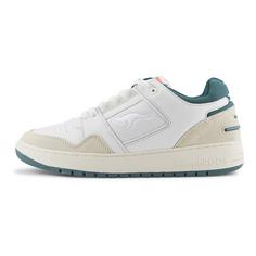 KangaROOS Originals HOT SHOT LO Sneaker Kinder Weiß/Waldgrün