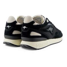 Rückansicht von KangaROOS Originals COIL R3 Sneaker Kinder Schwarz/Sand