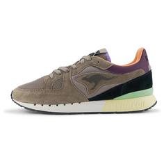 KangaROOS Originals COIL R1 OG POP Sneaker Kinder Pilzbraun/Lila