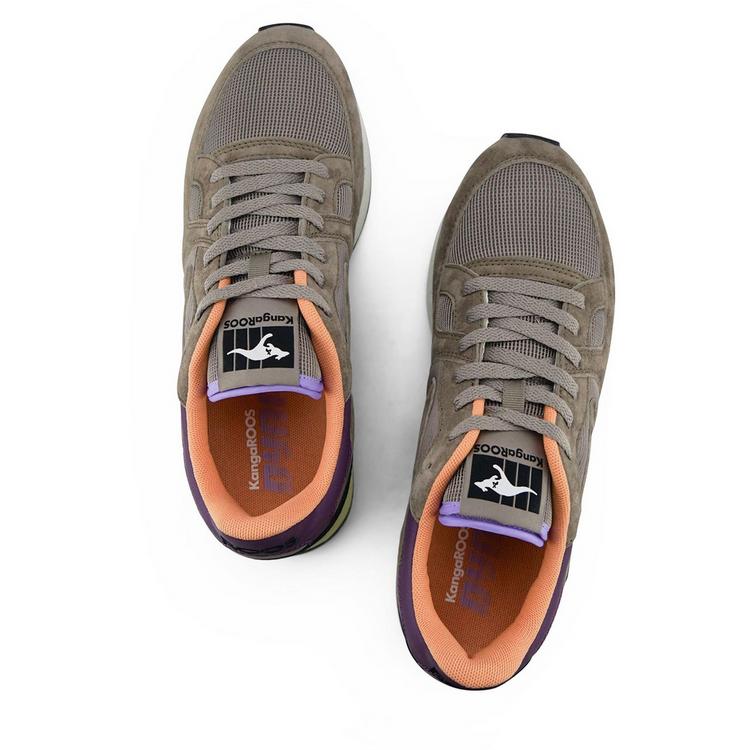 KangaROOS Originals KangaROOS Originals COIL R1 OG POP Sneaker - Pilzbraun/Lila - 1 | SportScheck