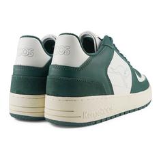 Rückansicht von KangaROOS Originals GAME LO Sneaker Waldgrün/Weiß