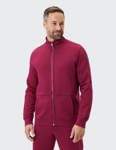 Rückansicht von JOY sportswear DORIN Trainingsjacke Herren garnet red