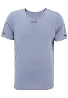 2XU Light Speed Tech Tee Funktionsshirt Herren blue stone-black reflective