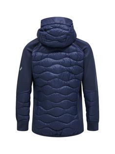 Rückansicht von Peak Performance Funktionsjacke Herren BLAU