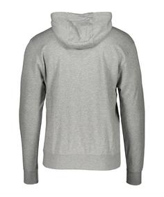 Rückansicht von Nike Club Hoody Sweatshirt Herren grau