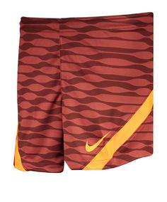 Nike Strike 21 Knit Short Damen Fußballshorts Damen braunrotorange