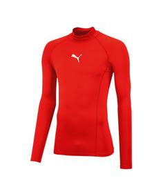 PUMA LIGA Baselayer Warm Longsleeve Shirt Funktionsshirt Herren rot