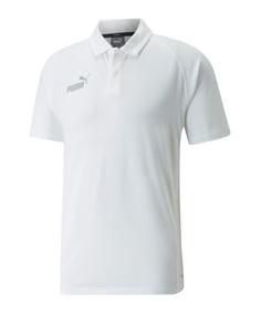 PUMA teamFINAL Casuals Poloshirt Poloshirt Herren weiss