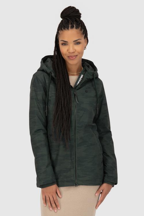 Rückansicht von ALIFE AND KICKIN LilouAK B Kurzjacke Damen green gable