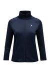 Peak Performance W Rider Zip Jacket Fleecejacke Damen - dunkelblau