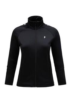 Peak Performance W Rider Zip Jacket Fleecejacke Damen BLACK