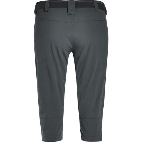Rückansicht von Maier Sports Inara Slim Funktionsshorts Damen Anthrazit