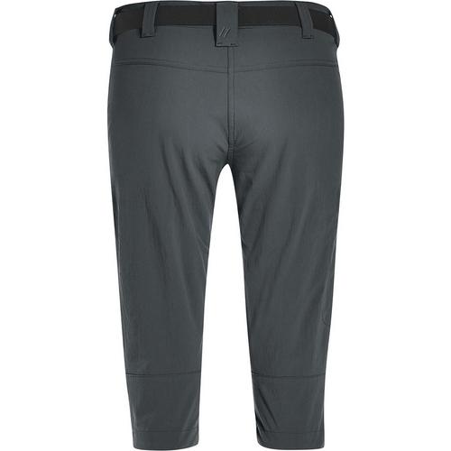 Rückansicht von Maier Sports Inara Slim Funktionsshorts Damen Anthrazit