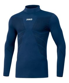 JAKO Comfort 2.0 Turtleneck Funktionsshirt blau