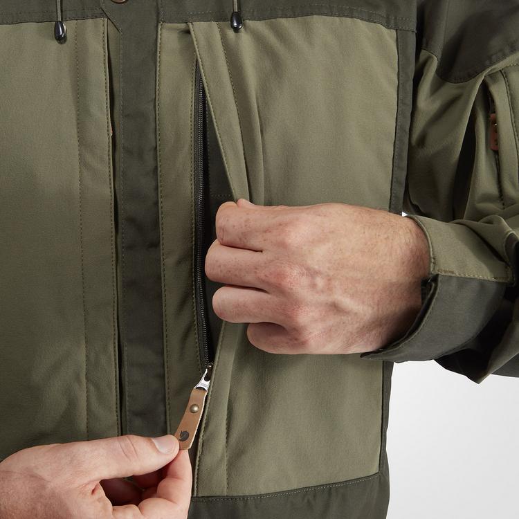 FJ&Auml;LLR&Auml;VEN FJ&Auml;LLR&Auml;VEN Keb Jacket Funktionsjacke Herren - Dunkeloliv - 8 | SportScheck