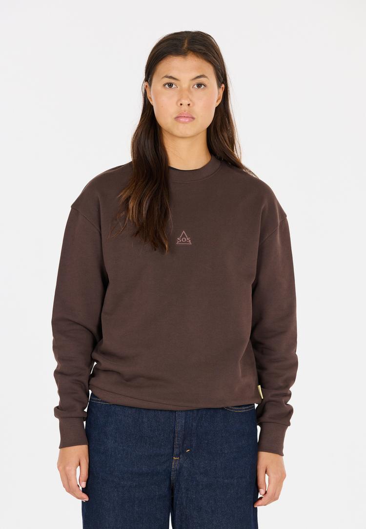 SOS SOS Bovec Sweatshirt Damen - 5104 Coffee Bean - 2 | SportScheck