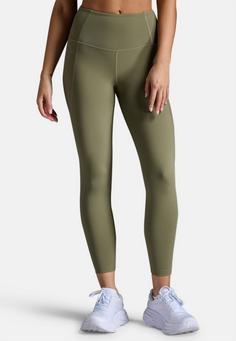 Rückansicht von 2XU Form Hi-Rise Compression 7/8 Tights 7/8-Tights Damen hunter green/hunter green