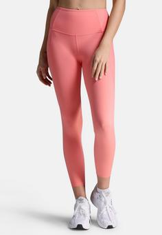 Rückansicht von 2XU Form Hi-Rise Compression 7/8 Tights 7/8-Tights Damen pink glow-pink glow